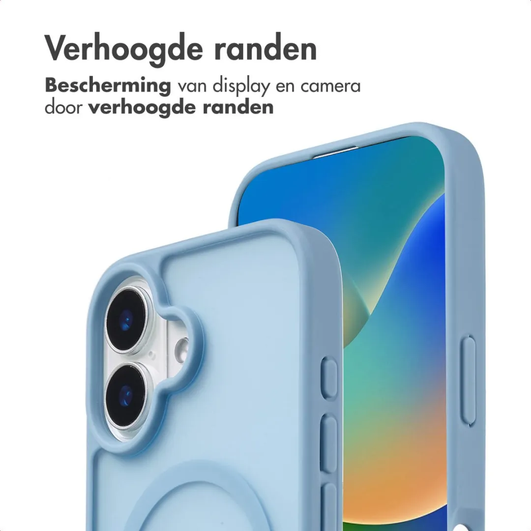Imoshion Hoesje iPhone 16 Lichtblauw - MagSafe