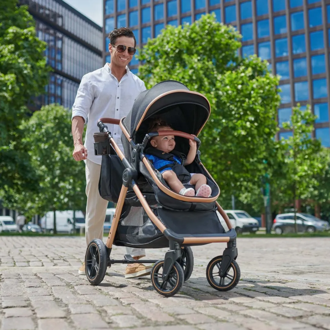 KinderKraft ESME 2-in-1 Kinderwagen Grijs