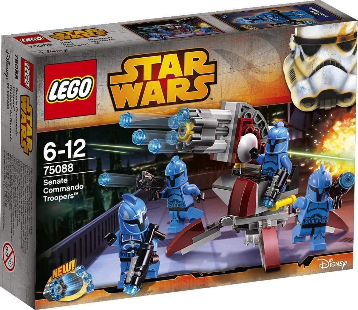 LEGO Star Wars Senate Commando Troopers 75088