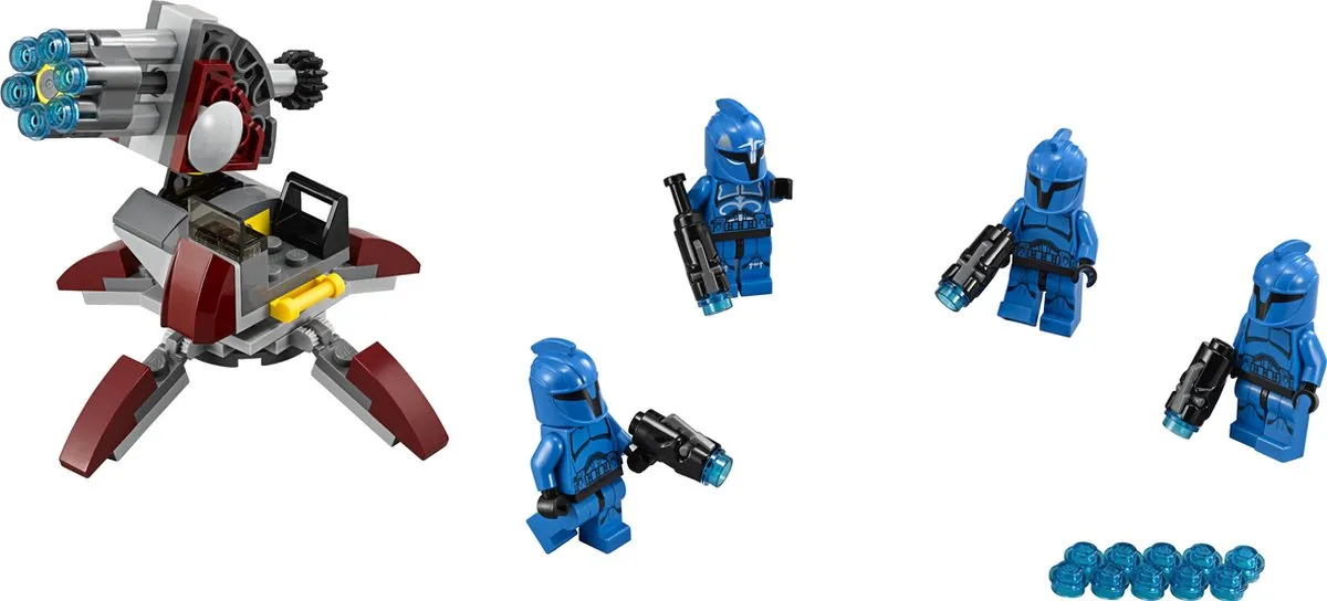 LEGO Star Wars Senate Commando Troopers 75088 - 4 Minifiguren