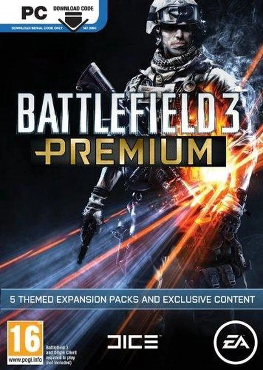 Electronic Arts Battlefield 3 Premium Service Code