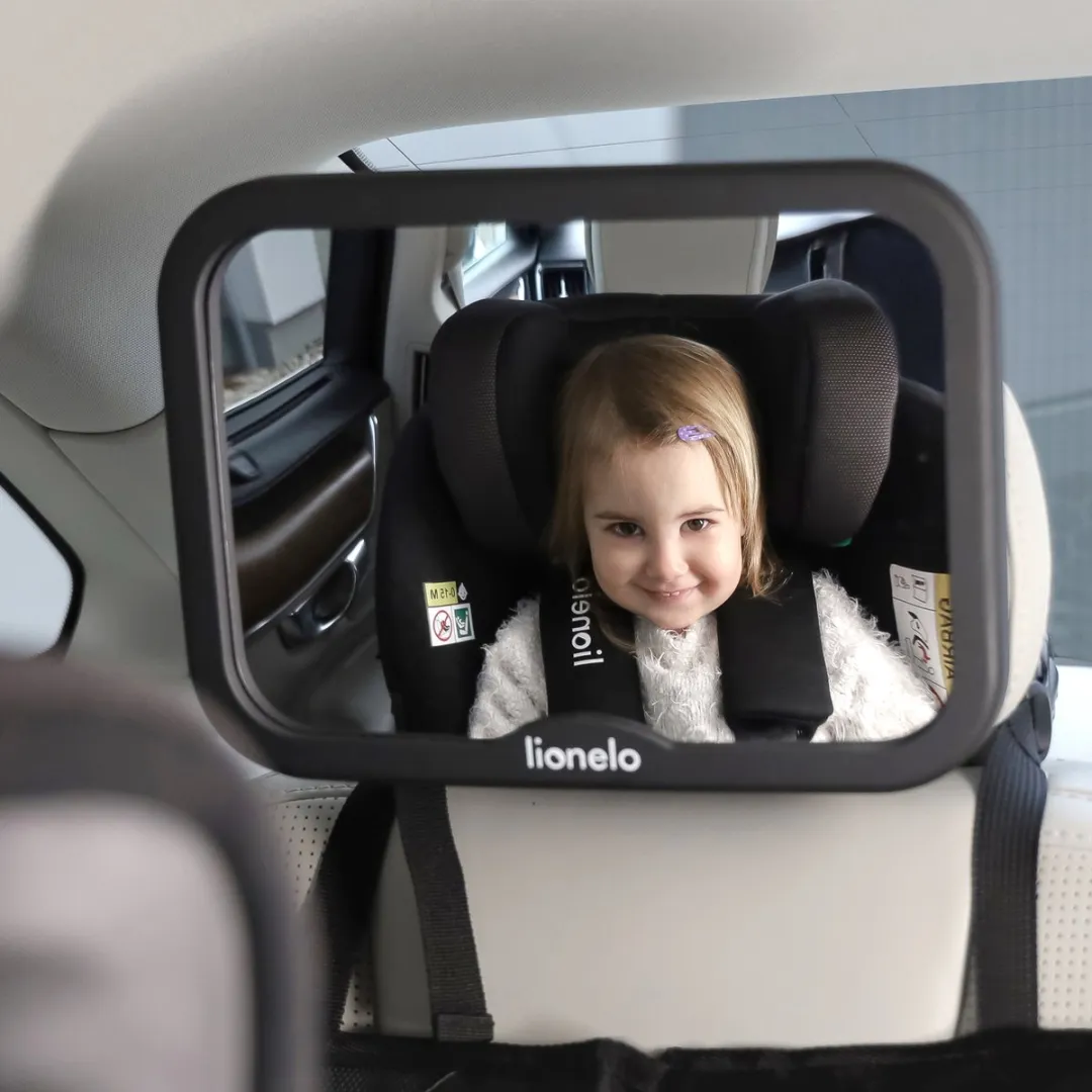 Lionelo SETT Autospiegel Baby XL - Zwart