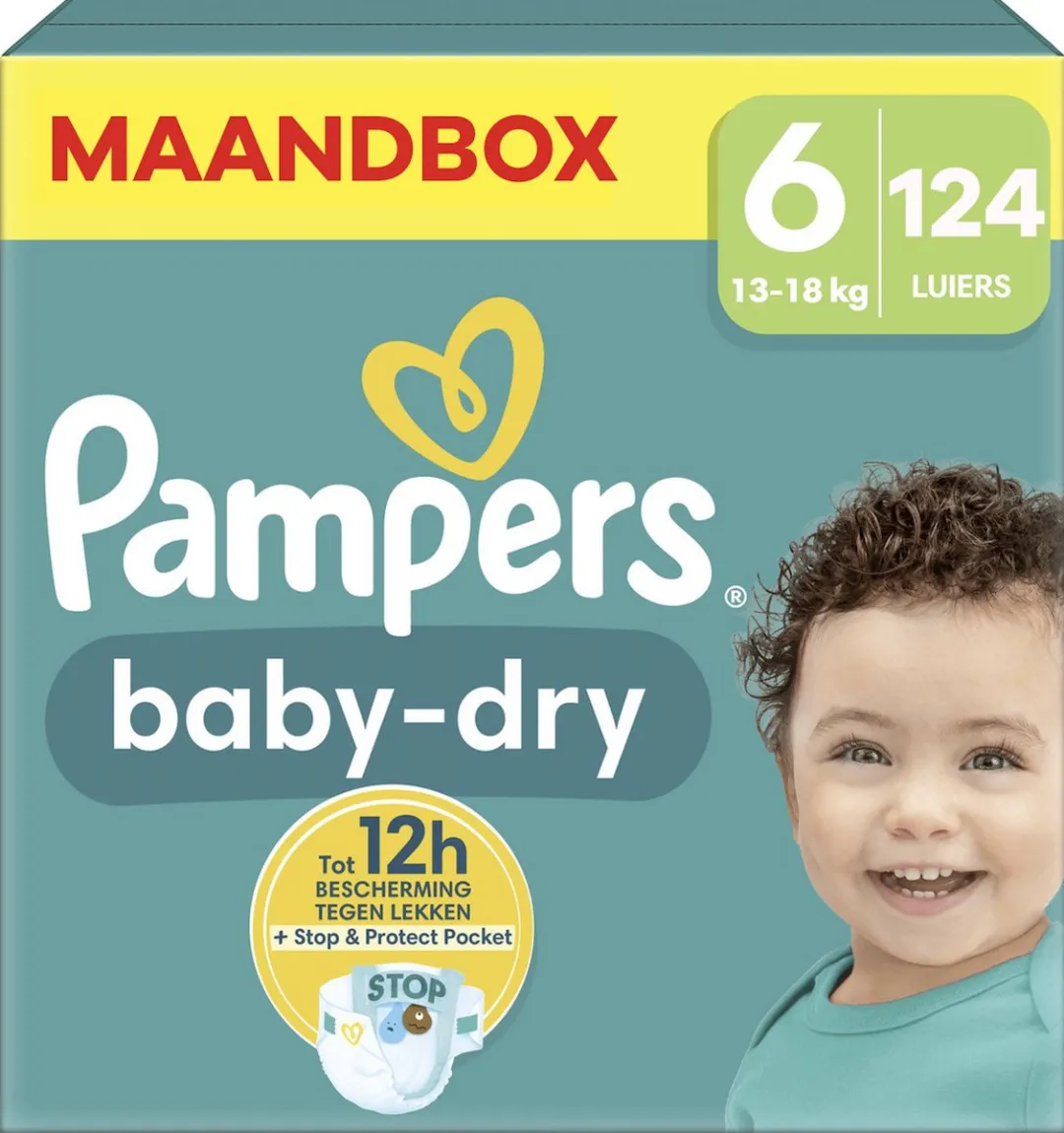 Pampers Baby Dry Maat 6