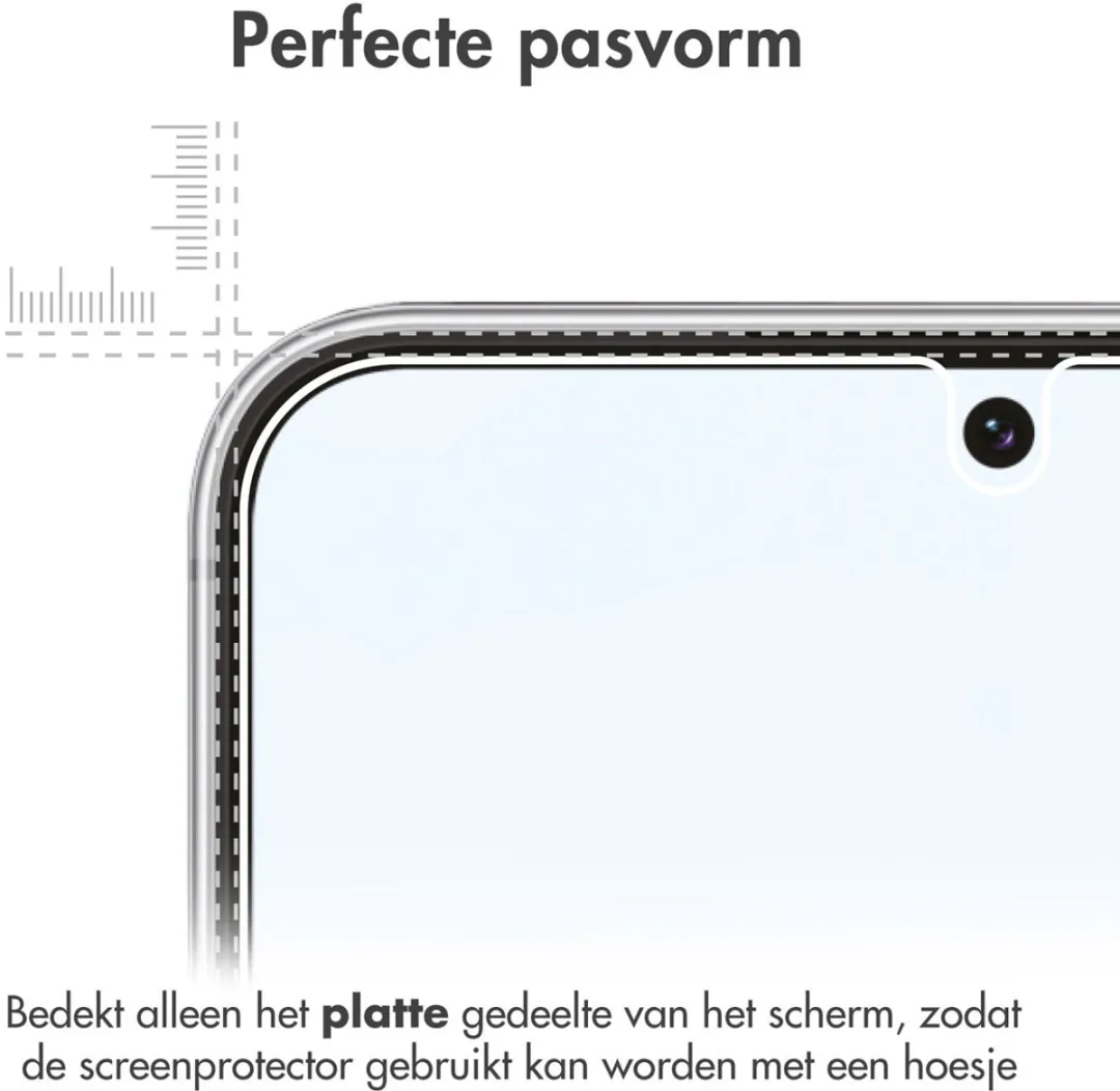 imoshiion Screenprotector Gehard Glas 3 Stuks - Samsung Galaxy S23