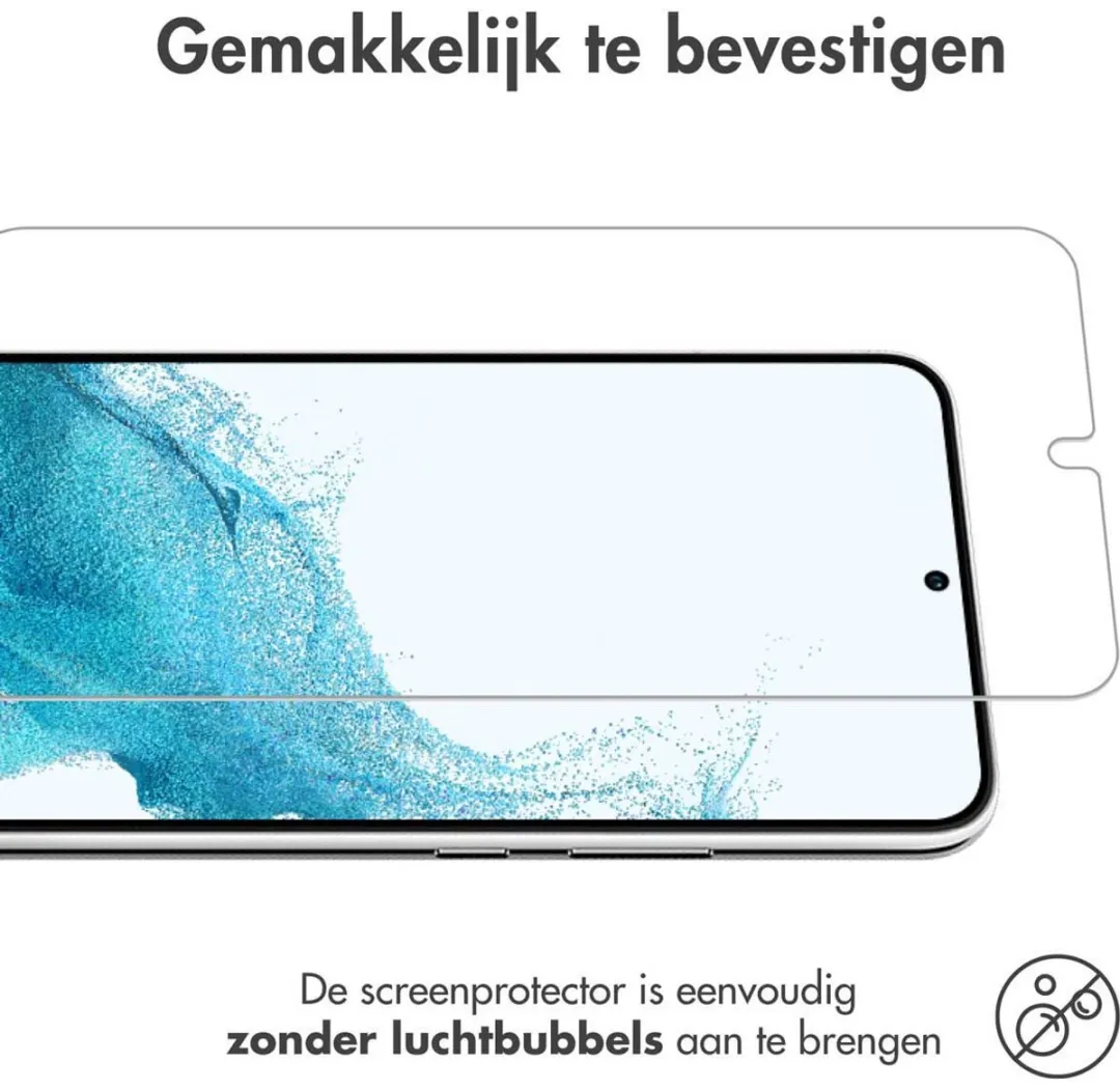 imoshiion Screenprotector Gehard Glas 3 Stuks - Samsung Galaxy S23