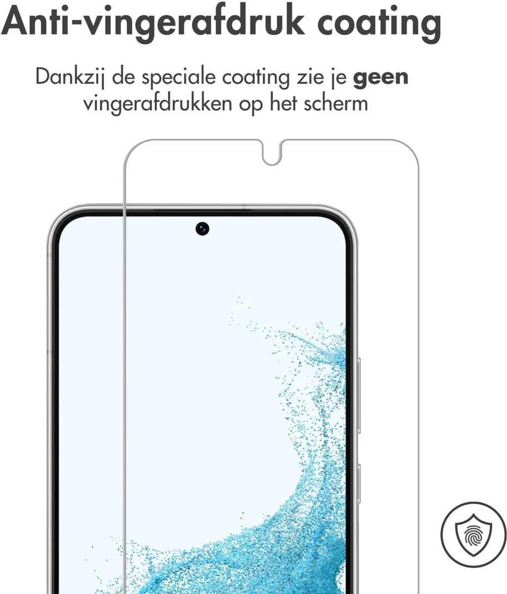 imoshiion Screenprotector Gehard Glas 3 Stuks - Samsung Galaxy S23