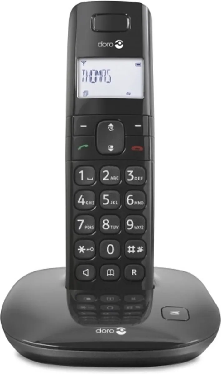 Doro Comfort 1010 DECT Telefoon - 1 Handset - Zwart