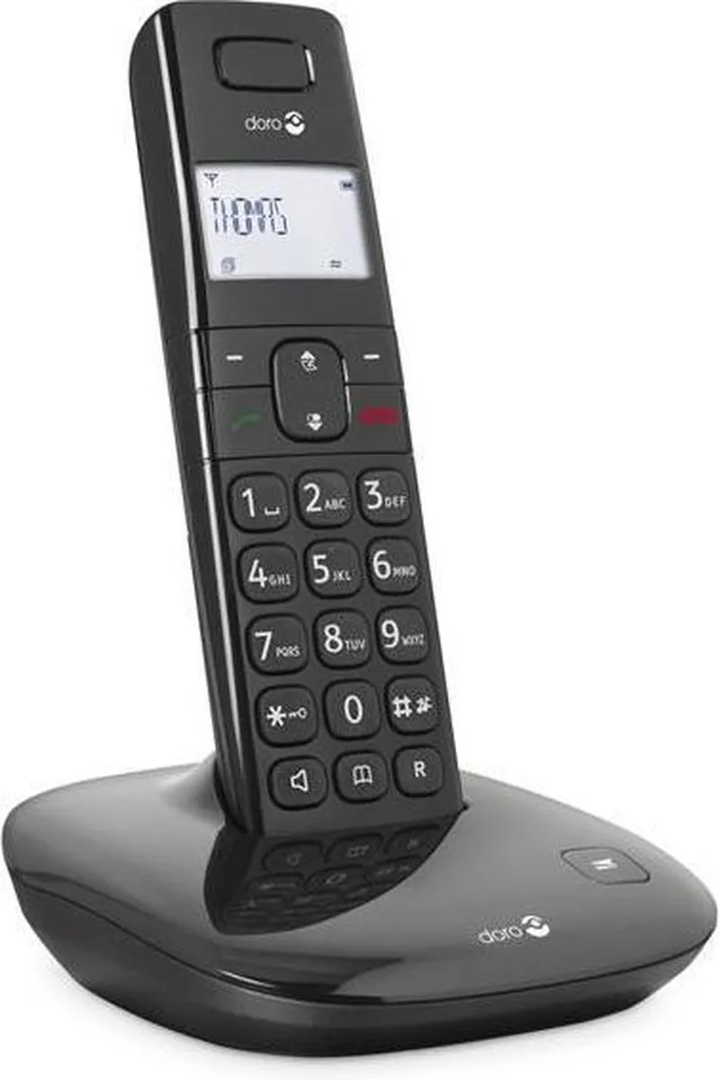 Doro Comfort 1010 DECT Telefoon - 1 Handset - Zwart