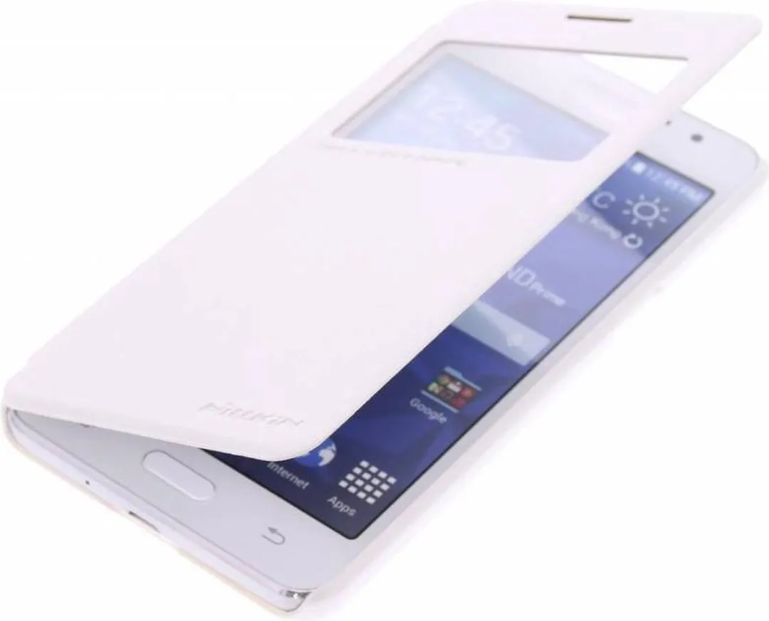 Nillkin Sparkle Book Cover G530H21870801 - Samsung Galaxy Grand Prime - Wit - afbeelding 5 van 6