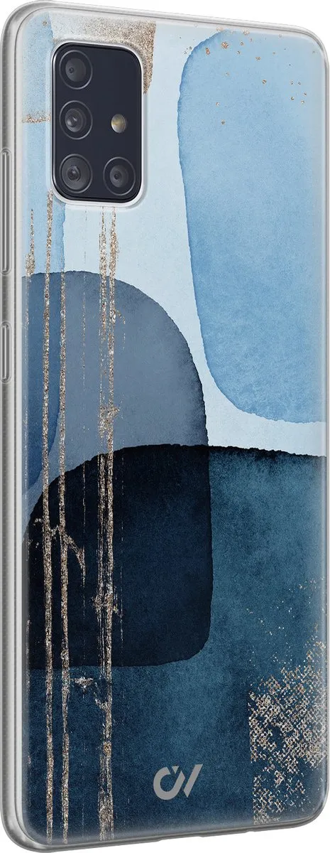 Casevibes Samsung Galaxy A51 Hoesje - Blauw - S/A51/UV/028