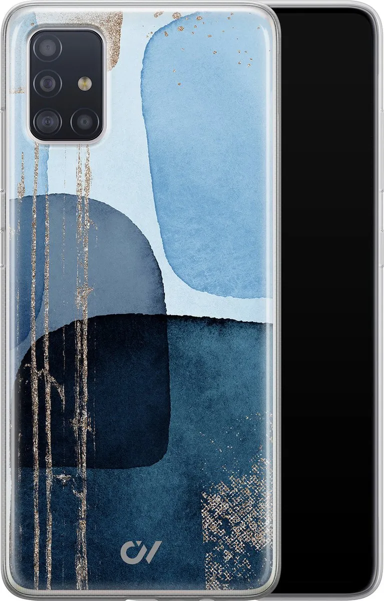 Casevibes Samsung Galaxy A51 Hoesje - Blauw - S/A51/UV/028