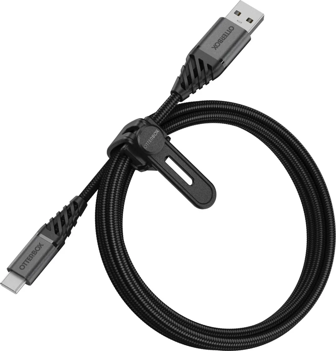 OtterBox Premium USB naar USB-C Kabel 1M - Zwart