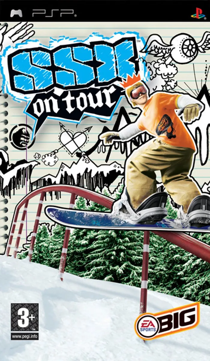 EA SSX 4 On Tour - 4 Spelers