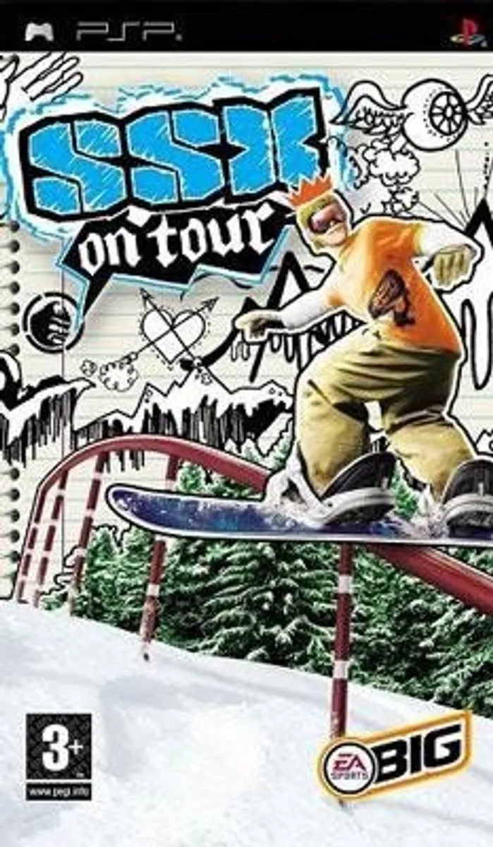 EA SSX 4 On Tour - 4 Spelers
