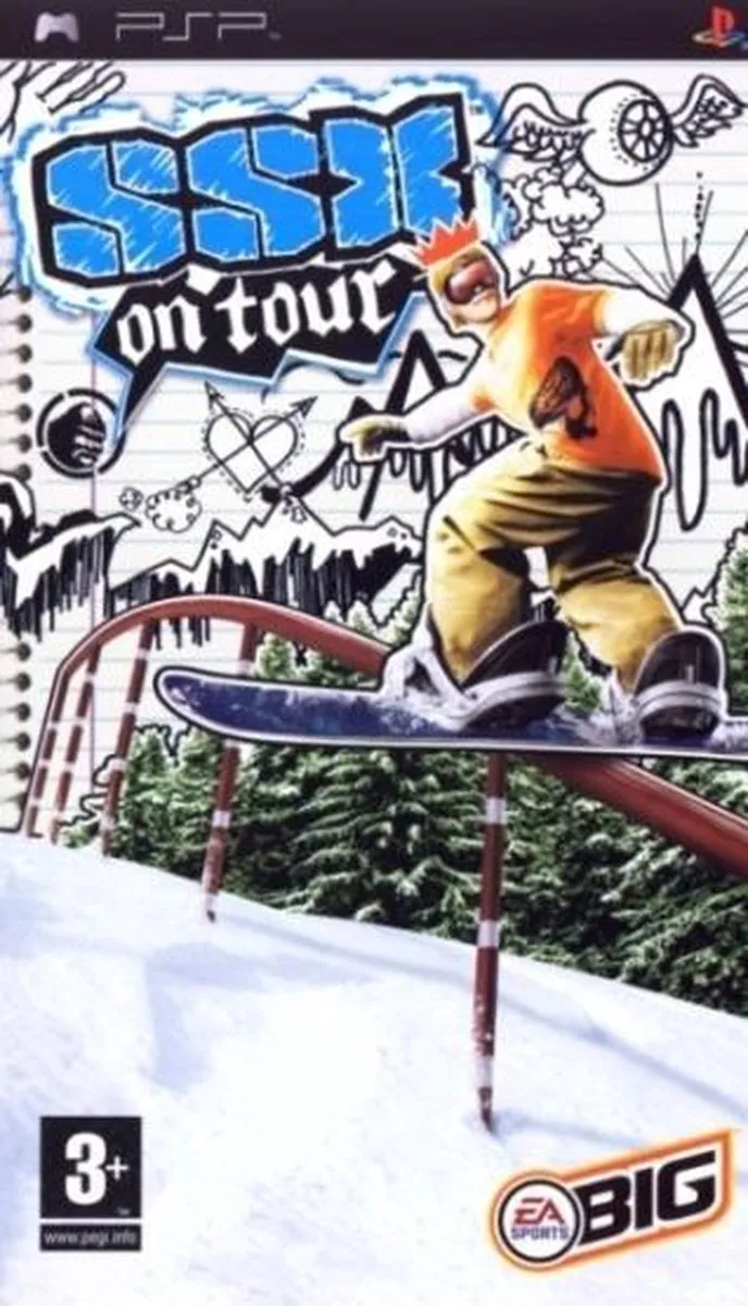 EA SSX 4 On Tour - 4 Spelers