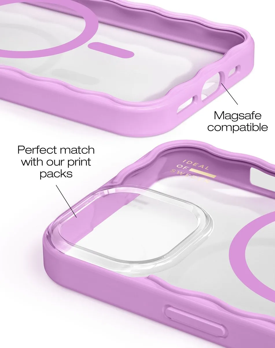 iDeal of Sweden Frame Case MagSafe iPhone 13/14/15/16E - Pink - afbeelding 3 van 5
