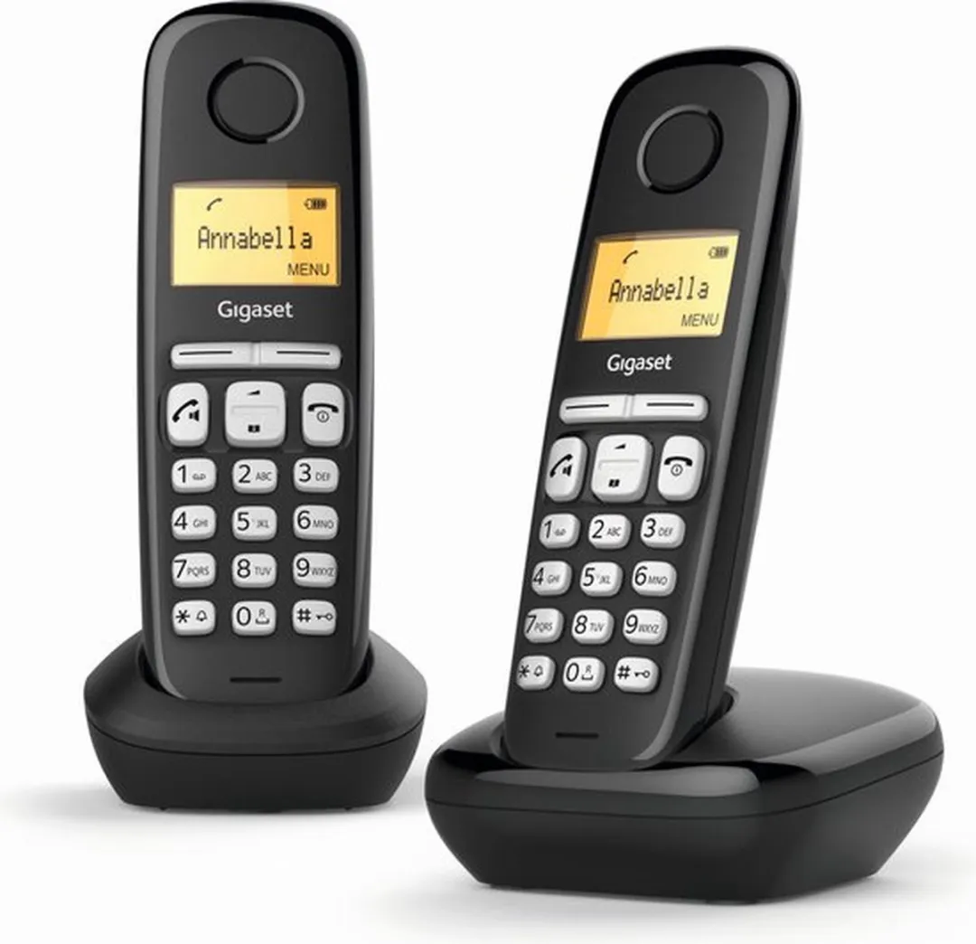 Gigaset A220 Duo v2 DECT Telefoon - 2 Handsets - Zwart