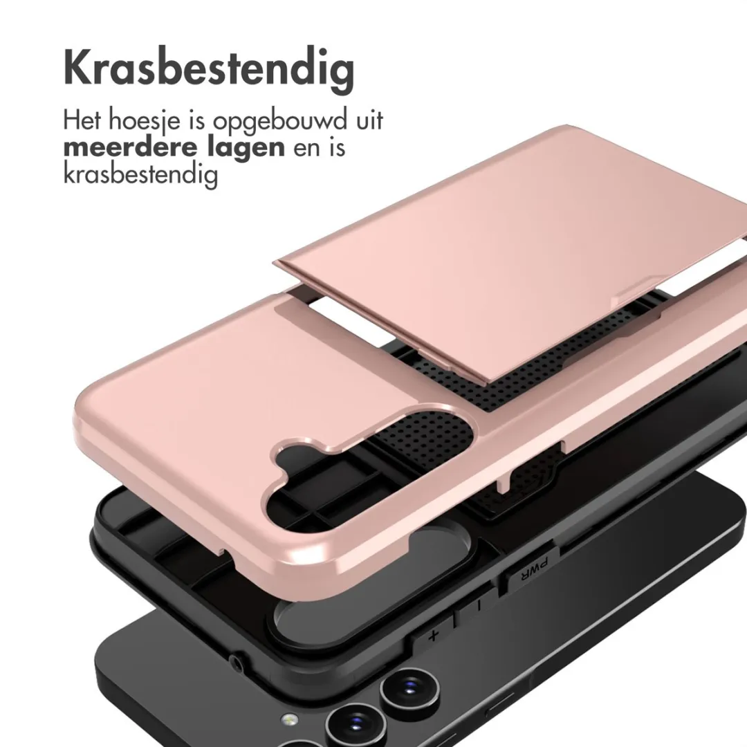 Imoshion Hoesje Samsung Galaxy A55 - Rosé Goud - 2 Pasjes