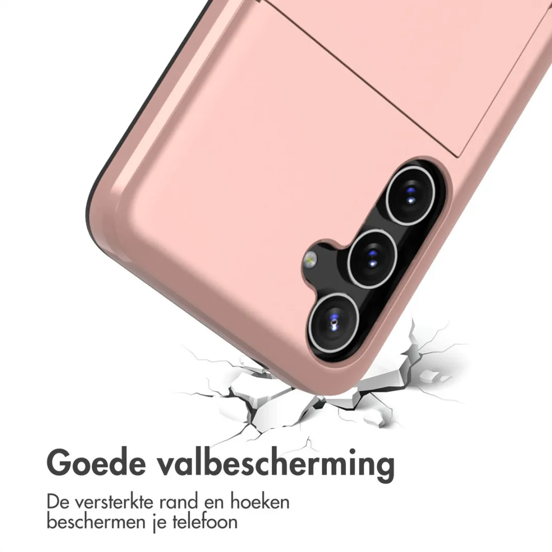 Imoshion Hoesje Samsung Galaxy A55 - Rosé Goud - 2 Pasjes