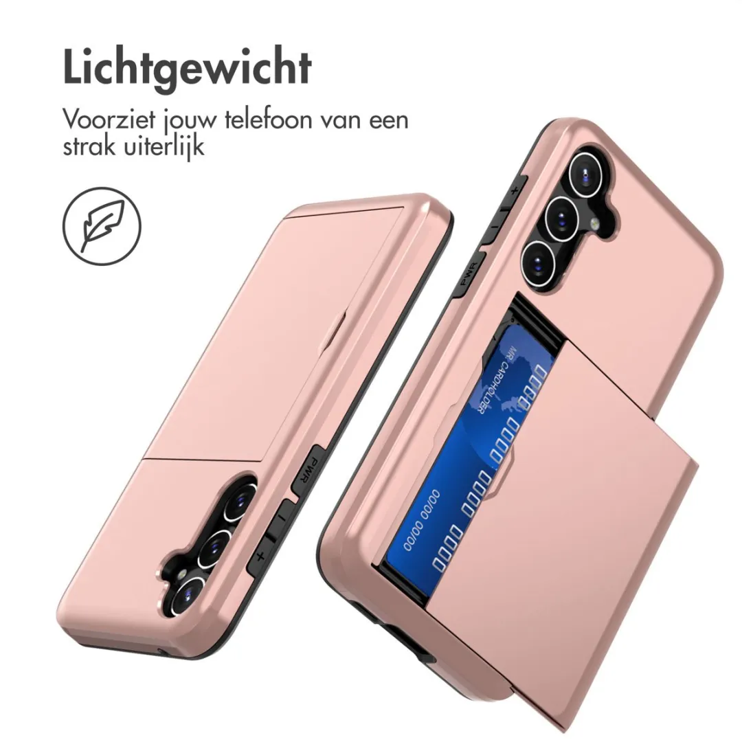 Imoshion Hoesje Samsung Galaxy A55 - Rosé Goud - 2 Pasjes