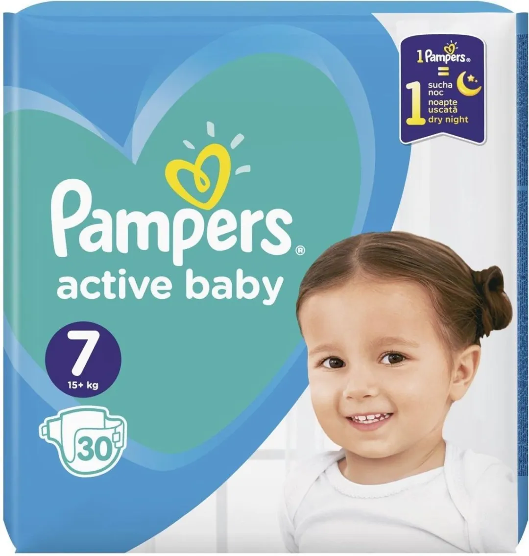 Pampers Active Baby Dry Maat 7 Luiers