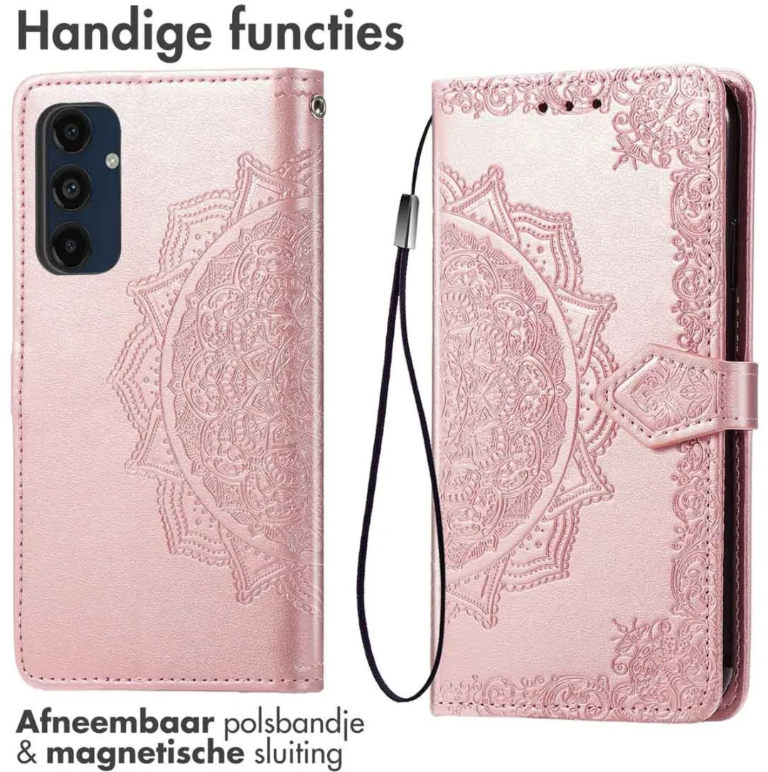 imoshion Hoesje Samsung Galaxy A16 - Roségoud - 3 Pasjes