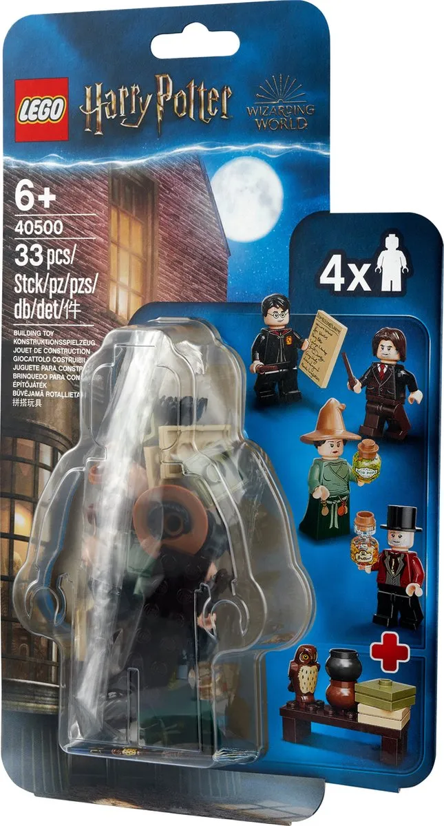LEGO Harry Potter Tovernaarswereld Accessoireset 40500 - 4 Minifiguren