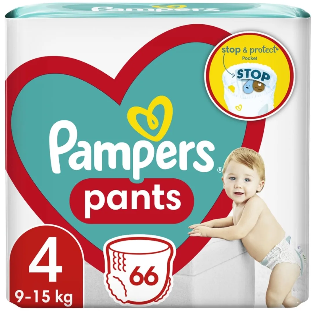 Pampers Pants Maat 4 Luierbroekjes - 132 Stuks