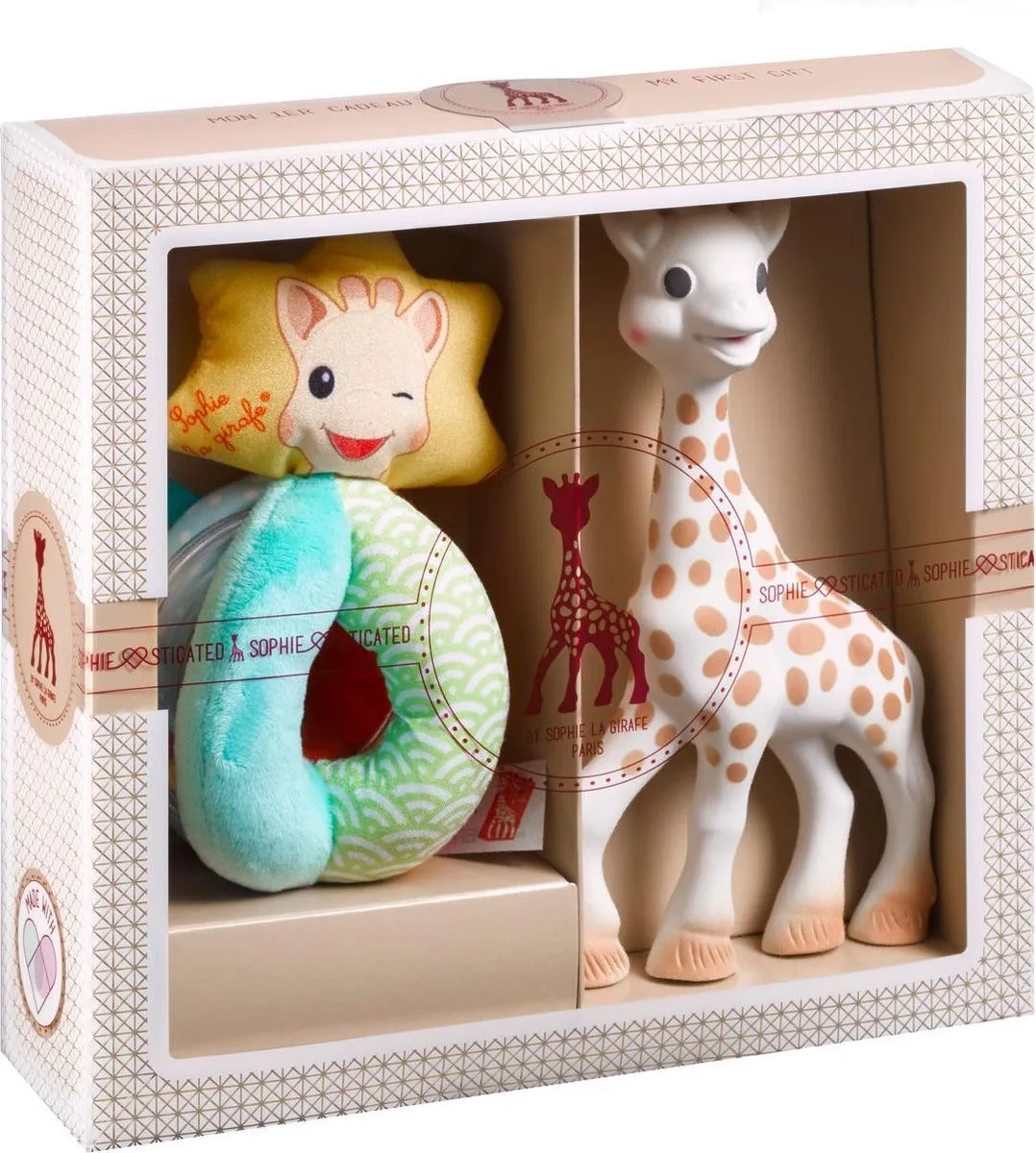 Sophie de Giraf Sophiesticated Cadeauset - 4-delig