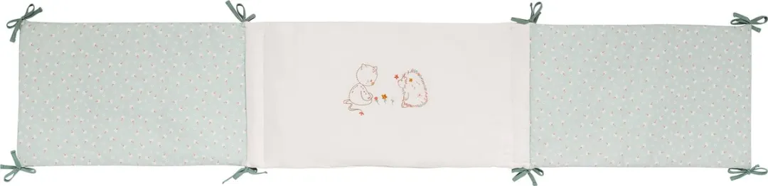 Nattou Mila Lana en Zoe Bedbumper 180x35cm