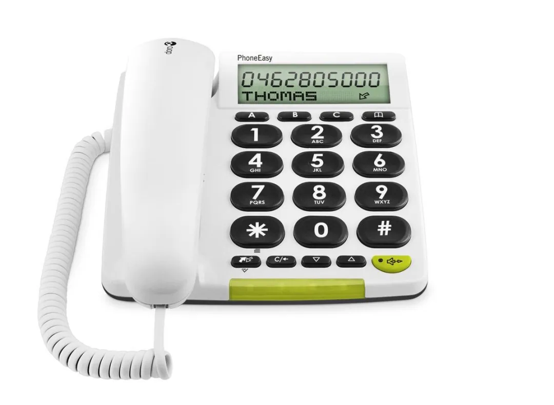 Doro PhoneEasy 312CS DECT Telefoon - Wit