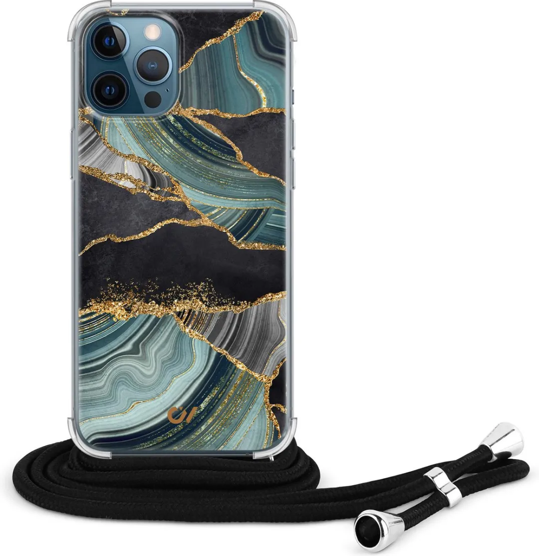 Casevibes Telefoonhoesje iPhone 12 Groen - C/12/UV/017