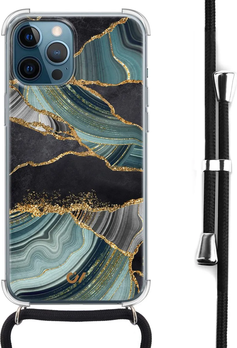 Casevibes Telefoonhoesje iPhone 12 Groen
