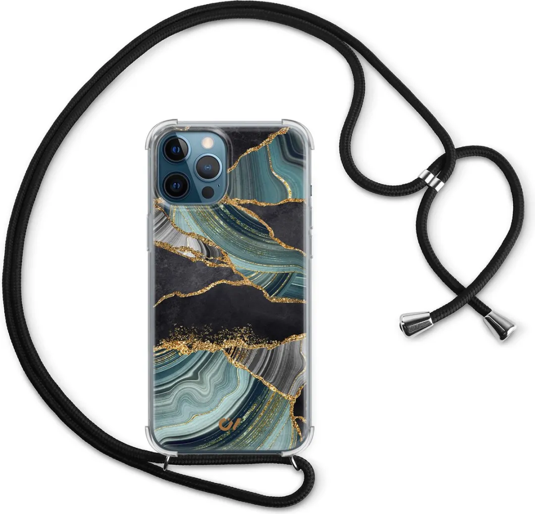 Casevibes Telefoonhoesje iPhone 12 Groen - C/12/UV/017