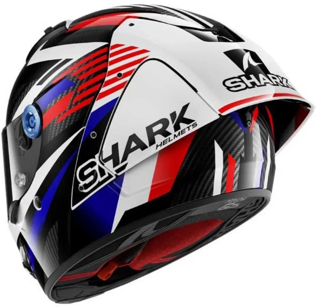 Shark Aeron-GP FIM Racing #1 Firstlap Carbon Helm - S - Blauw