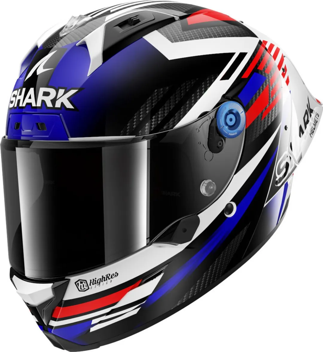Shark Aeron-GP FIM Racing #1 Firstlap Carbon Helm