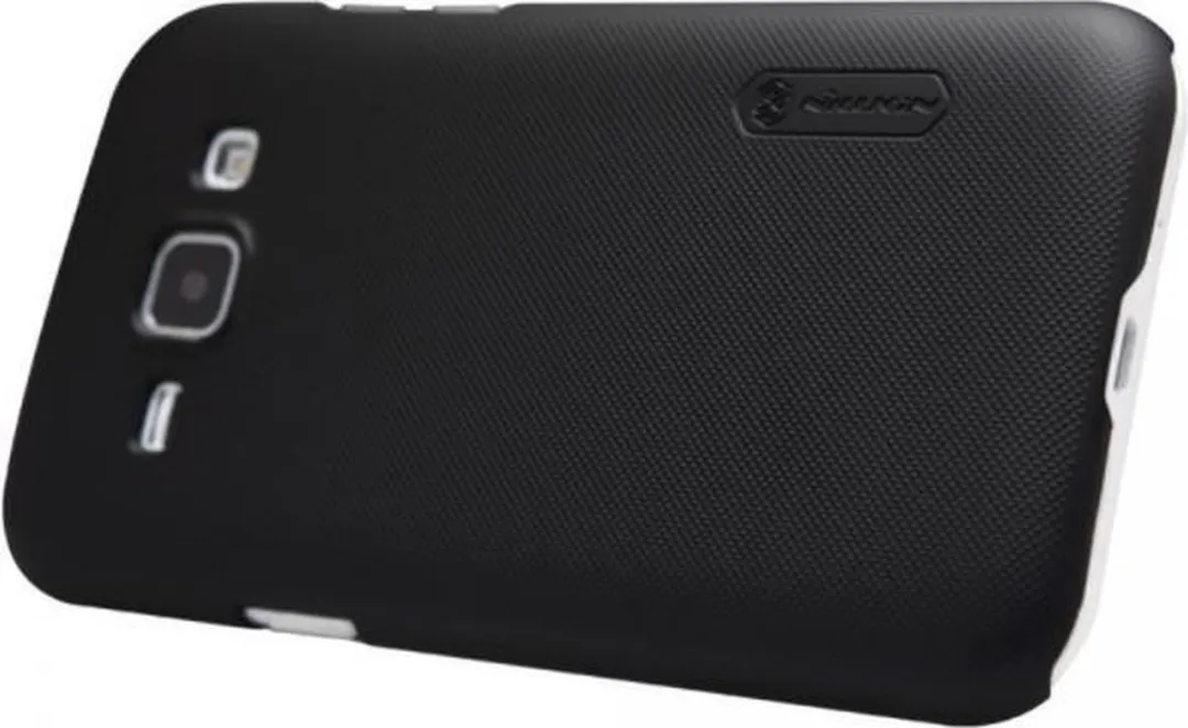 Nillkin Frosted Shield Hoesje Samsung Galaxy J1 - Zwart - afbeelding 2 van 5