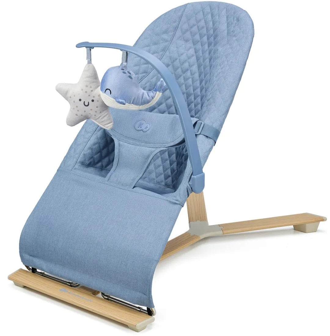KinderKraft MIMI Babywip- en Ligstoel Nordic Breeze
