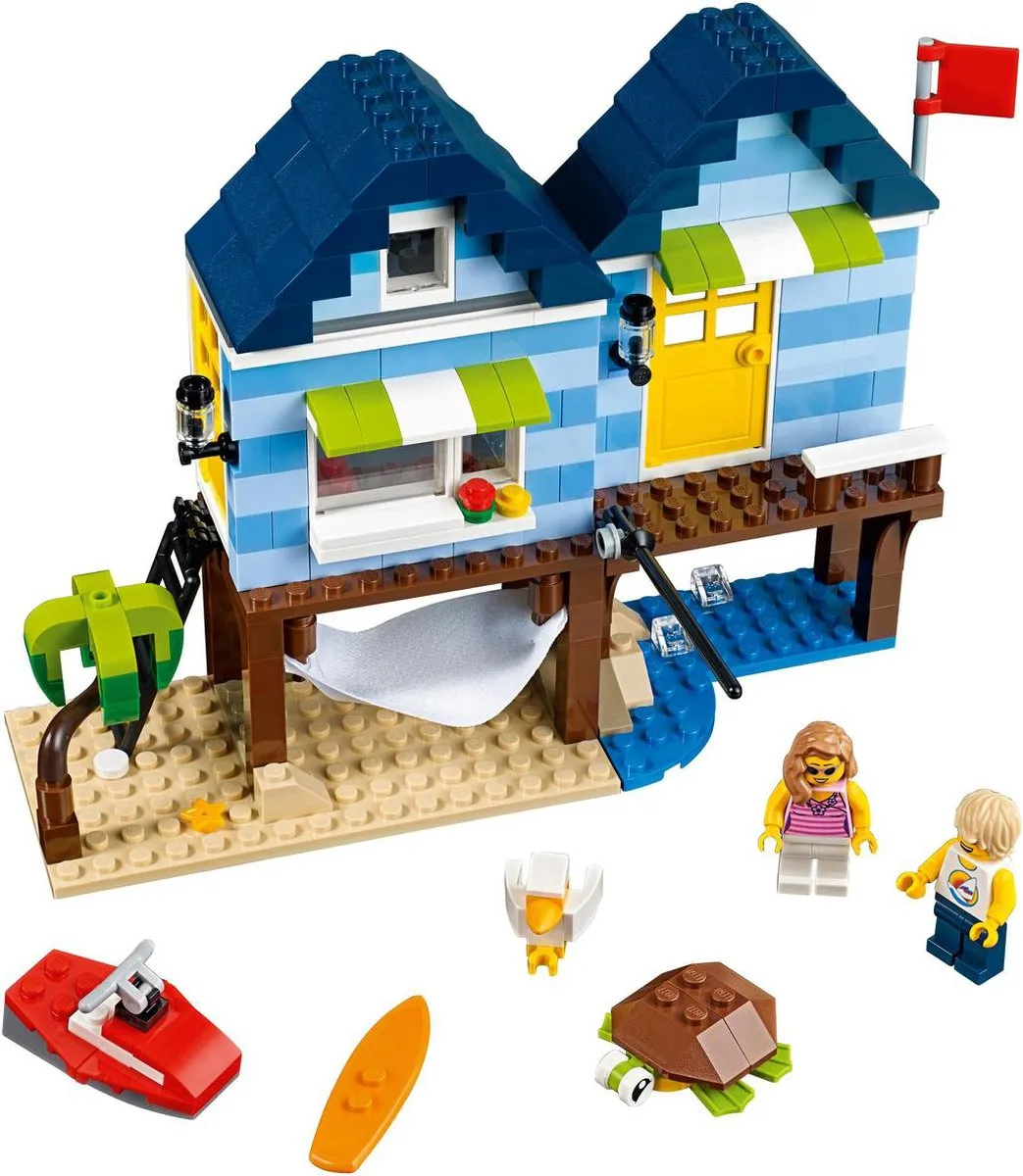 LEGO Creator Strandvakantie 31063 - 275 Stukken - Multikleur