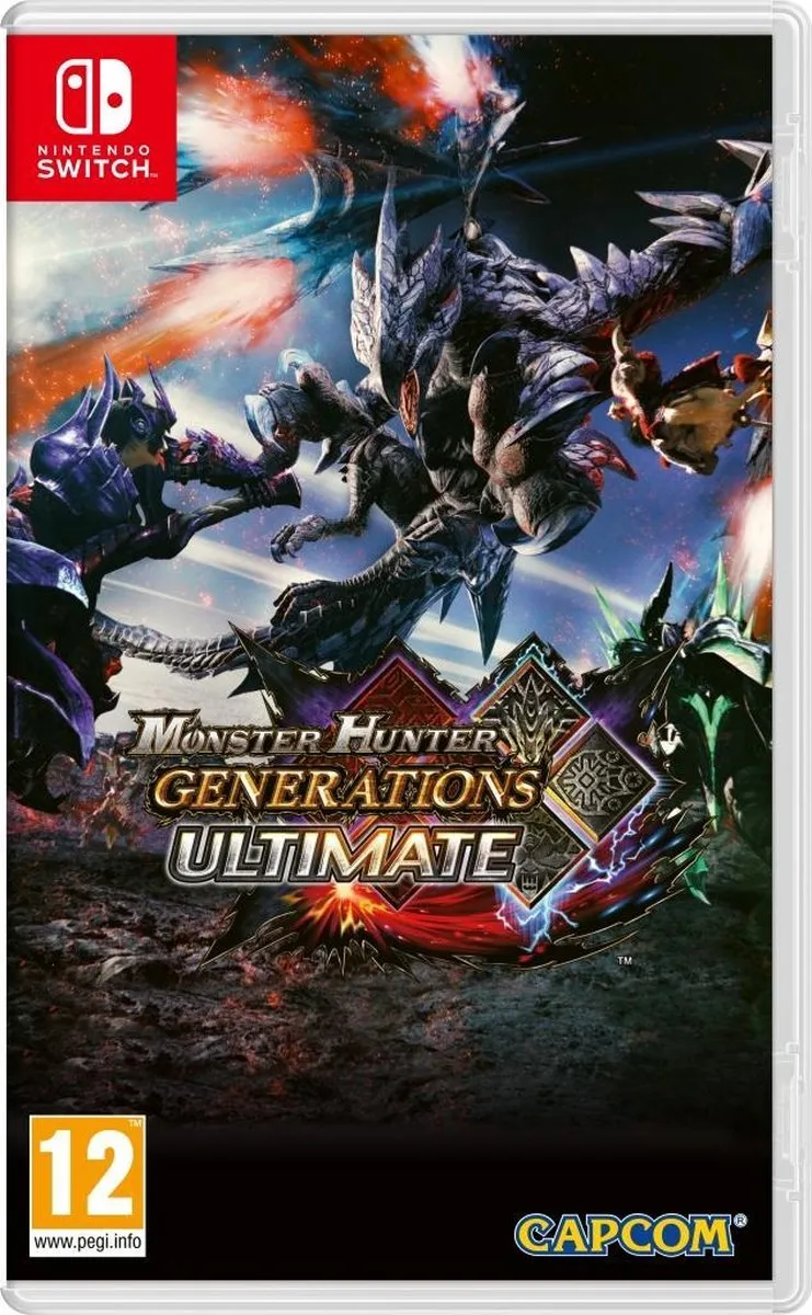 Capcom Monster Hunter Generations Ultimate Switch - 4 Spelers