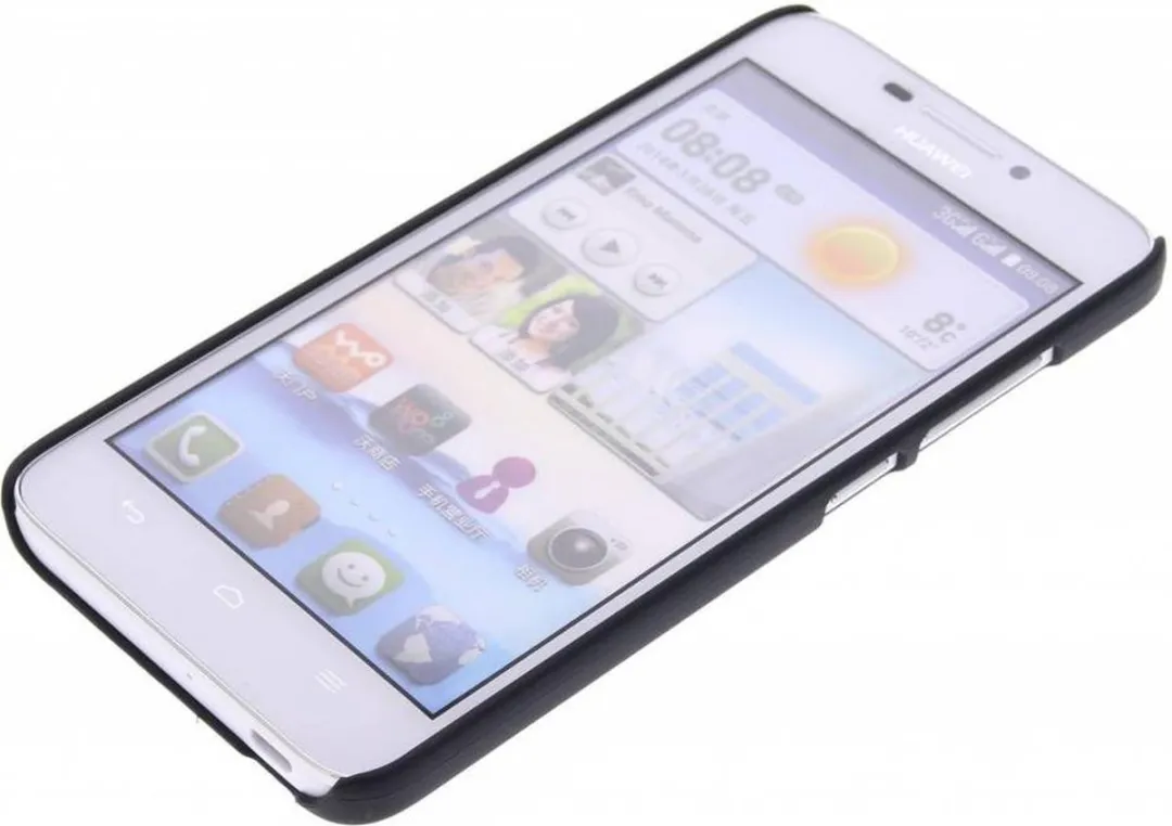 Nillkin Frosted Shield Huawei Ascend G630 - Hardcase - Zwart - afbeelding 3 van 4