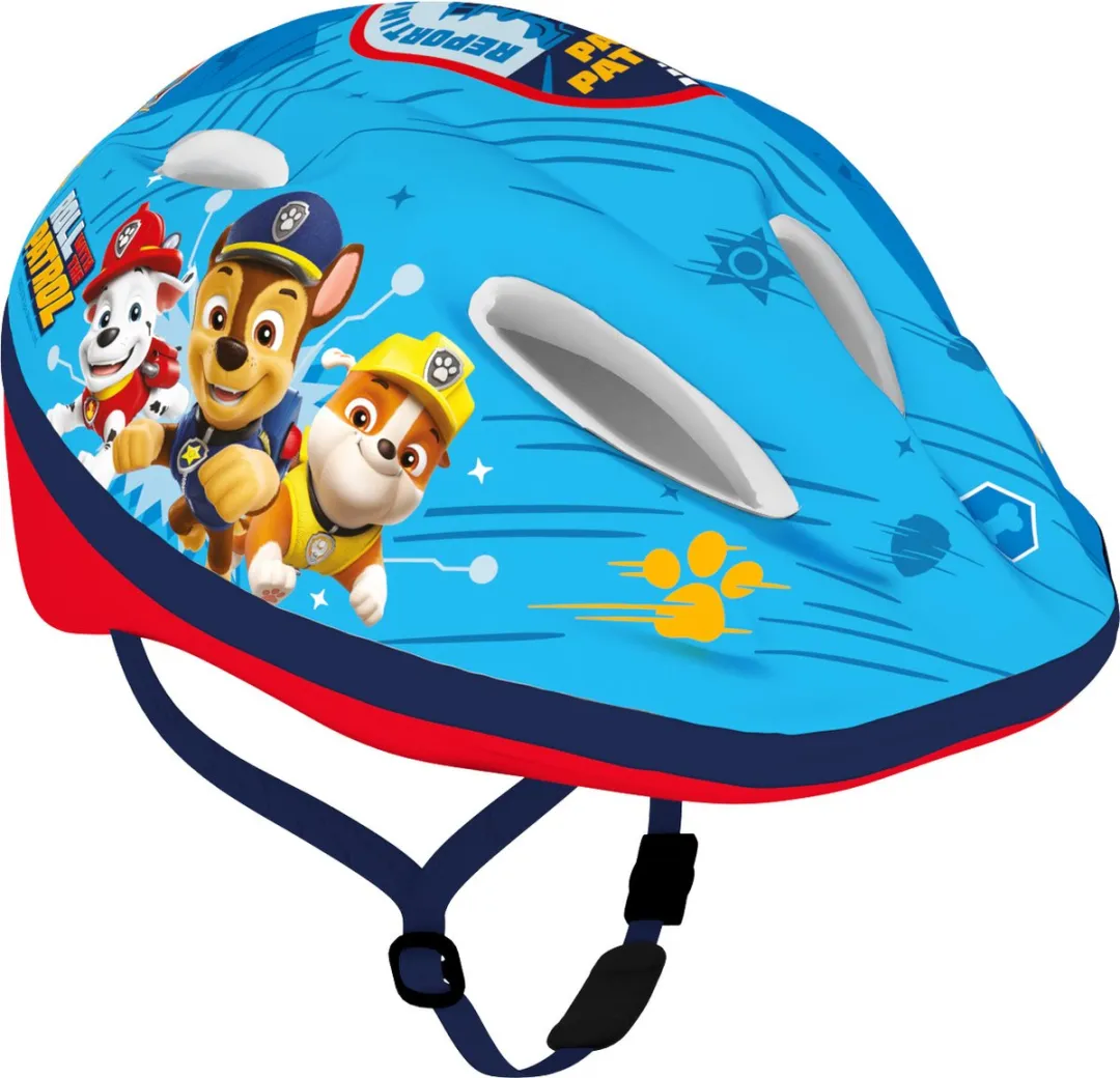 Nickelodeon Paw Patrol Fietshelm - 52-56 cm - Blauw/Rood