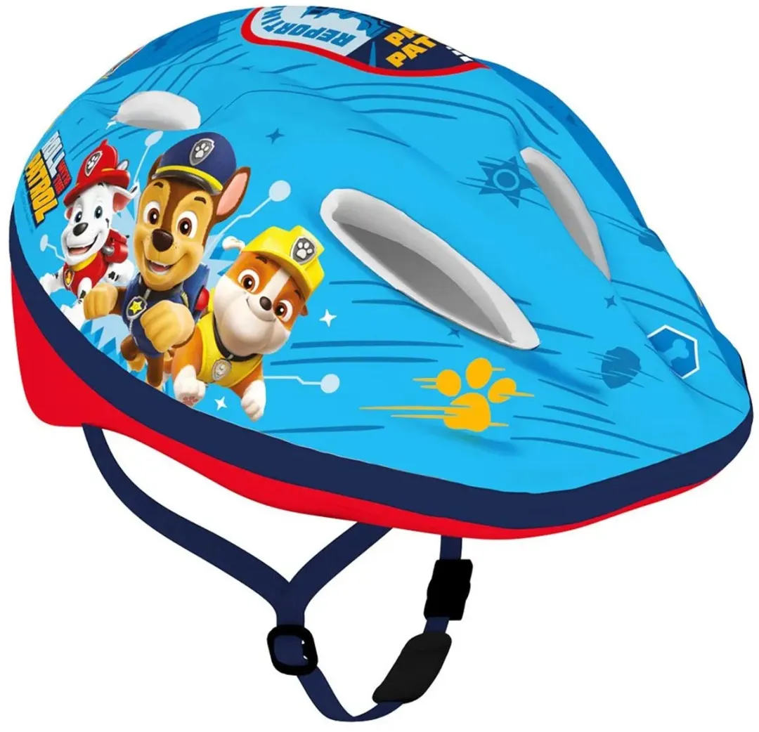 Nickelodeon Paw Patrol Fietshelm - 52-56 cm - Blauw/Rood