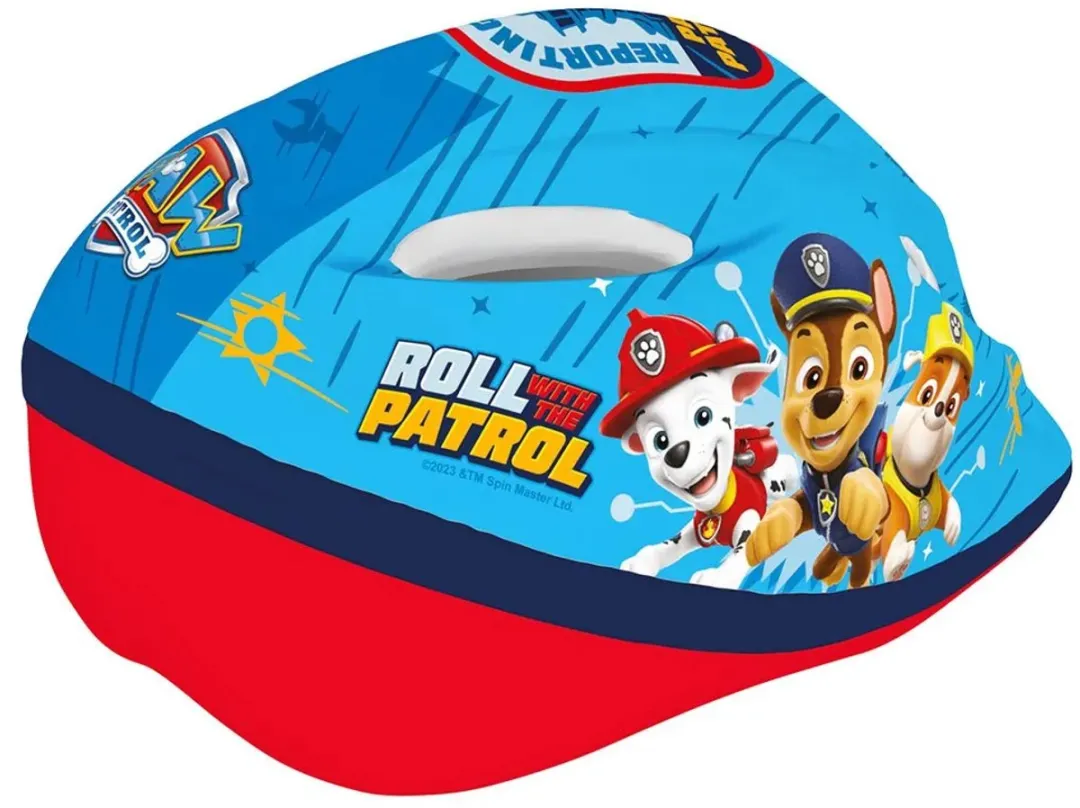Nickelodeon Paw Patrol Fietshelm - 52-56 cm - Blauw/Rood