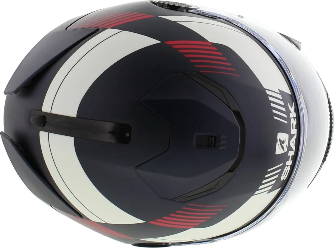 Shark Spartan 1.2 Strad Motorhelm - Maat XS - Blauw/Wit/Rood - afbeelding 6 van 6