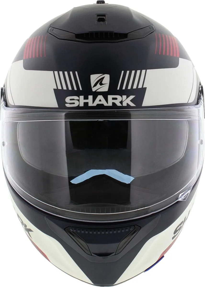 Shark Spartan 1.2 Strad Motorhelm - Maat XS - Blauw/Wit/Rood