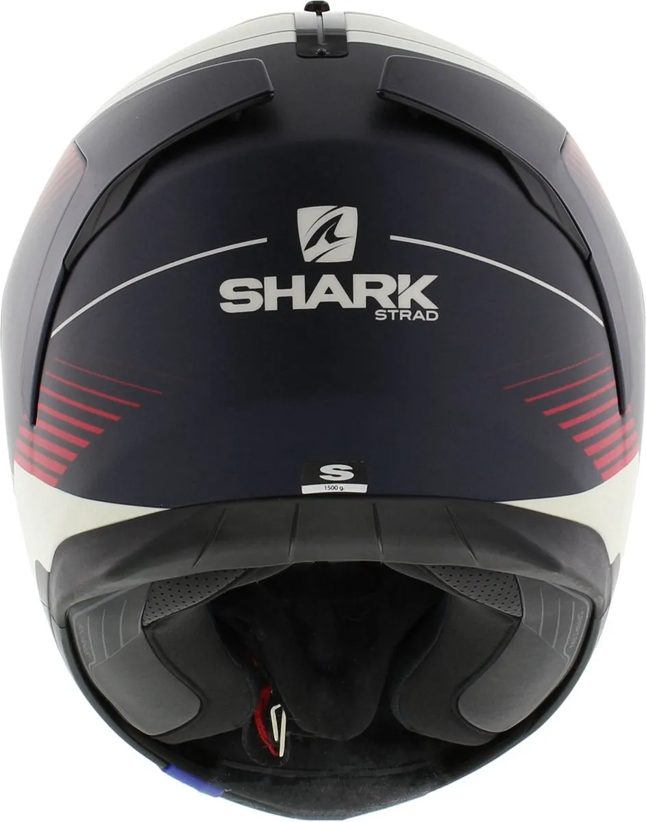 Shark Spartan 1.2 Strad Motorhelm - Maat XS - Blauw/Wit/Rood
