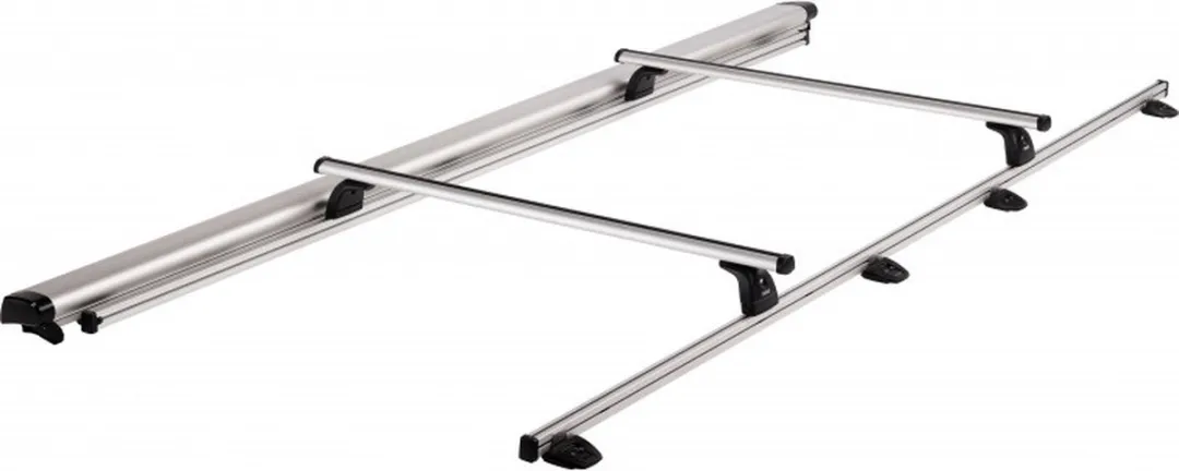 Thule SmartClamp Systeem 6200/6300 - 2x Basisrails 3.78m - Zwart/Zilver - afbeelding 6 van 6