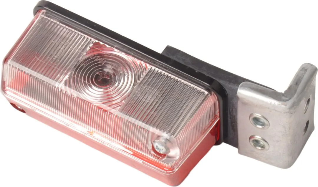 Hella Breedtelicht Rood/Wit - Haakse houder - afbeelding 6 van 6
