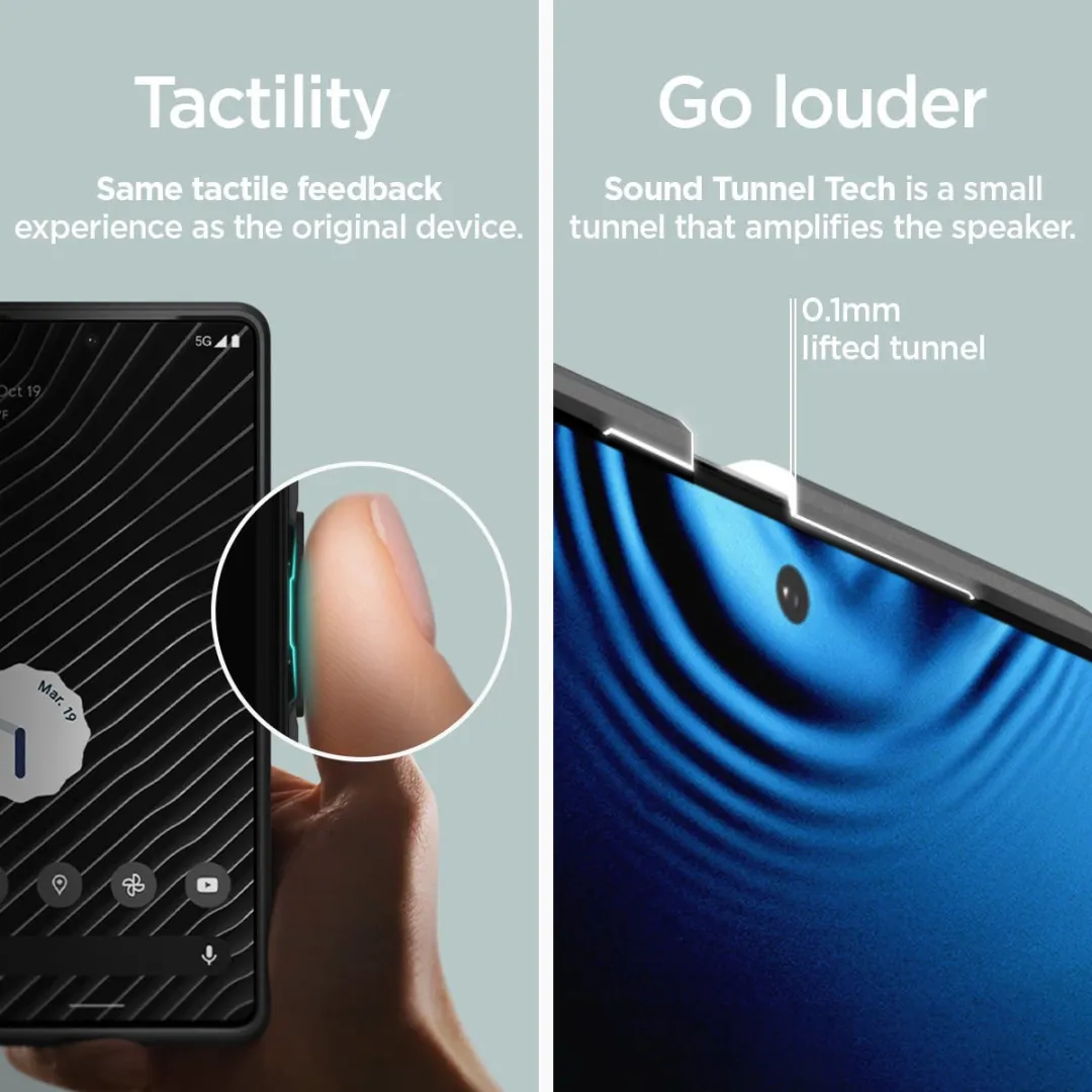 Spigen Thin Fit ACS04733 Hoesje - Google Pixel 7 Pro - Zwart - afbeelding 6 van 6